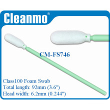 CM-FS746 Foam Cleanroom Swab Stick is good substitute texwipe TX746S swab stick